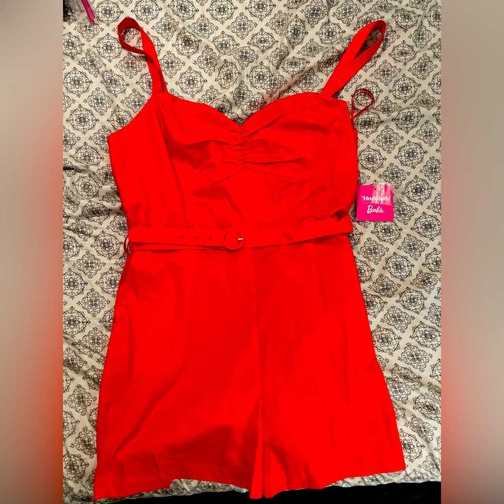 ModCloth x Barbie playsuit XL